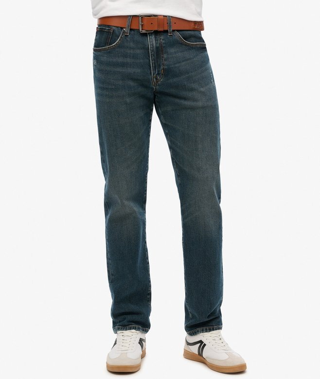 Vintage Slim Straight-Jeans i Organic Cotton Vintage Slim Straight-Jeans i Organic Cotton