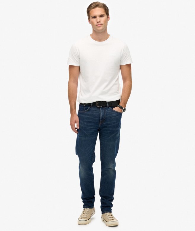Vintage Slim Straight-Jeans i Organic Cotton Vintage Slim Straight-Jeans i Organic Cotton