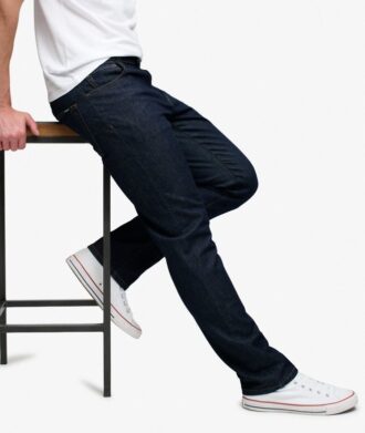 Vintage Slim Straight-Jeans i Organic Cotton Vintage Slim Straight-Jeans i Organic Cotton