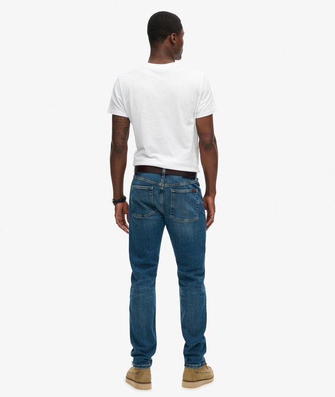 Vintage Slim Straight-Jeans i Organic Cotton Vintage Slim Straight-Jeans i Organic Cotton