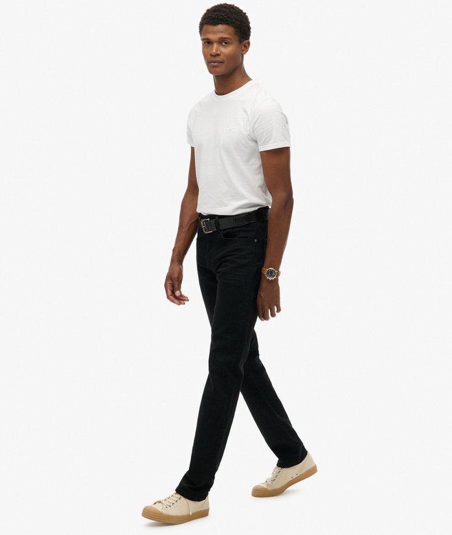 Vintage Slim Straight-Jeans i Organic Cotton Vintage Slim Straight-Jeans i Organic Cotton
