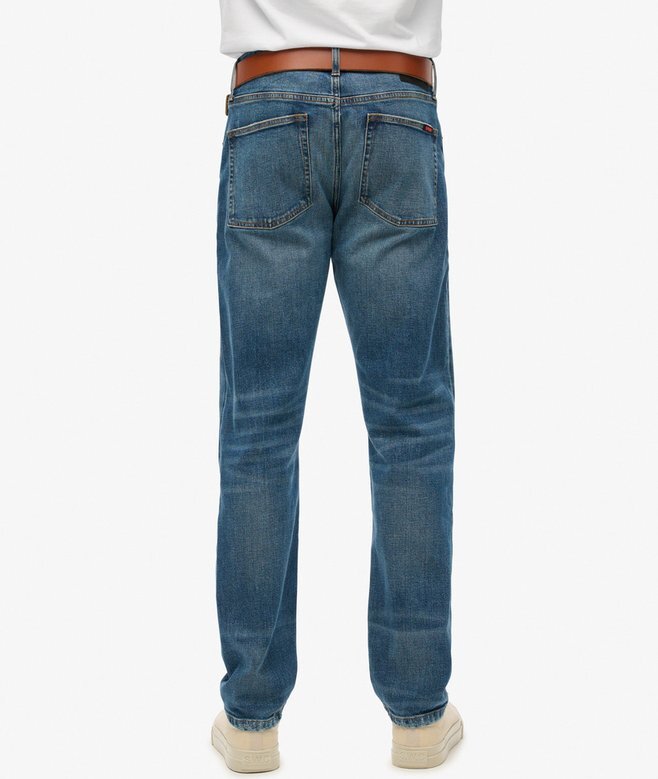 Vintage Slim Straight-Jeans i Organic Cotton Vintage Slim Straight-Jeans i Organic Cotton