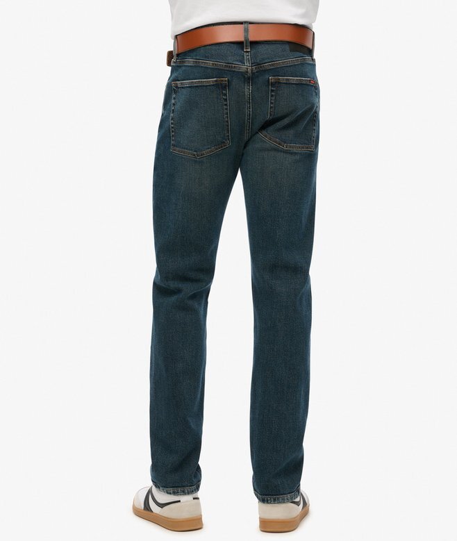 Vintage Slim Straight-Jeans i Organic Cotton Vintage Slim Straight-Jeans i Organic Cotton
