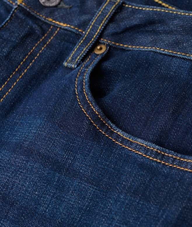 Vintage Slim Straight-Jeans i Organic Cotton Vintage Slim Straight-Jeans i Organic Cotton
