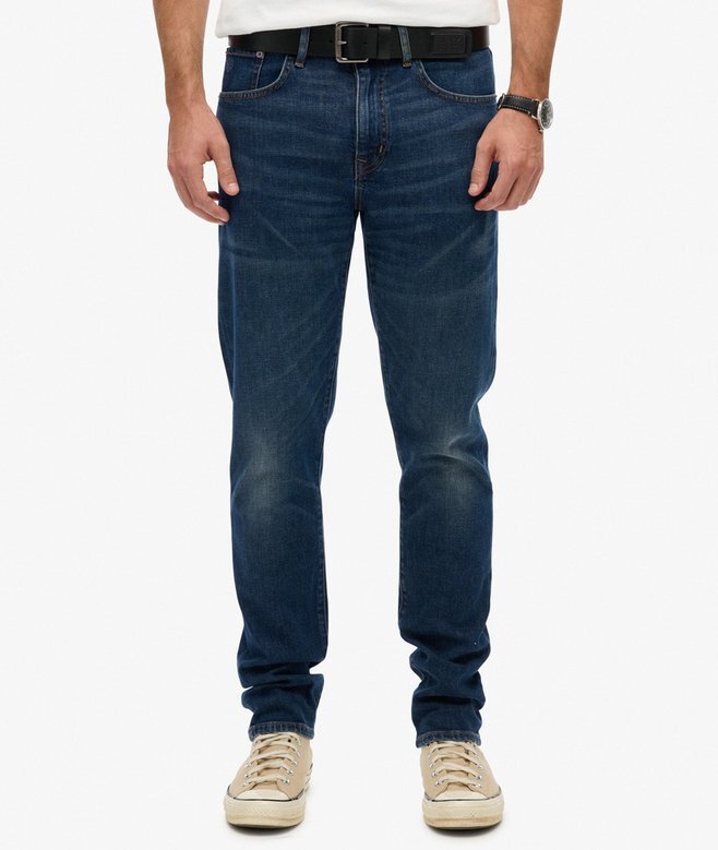 Vintage Slim Straight-Jeans i Organic Cotton Vintage Slim Straight-Jeans i Organic Cotton
