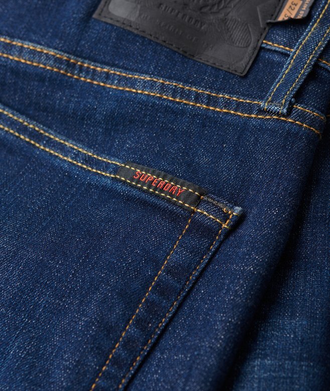 Vintage Slim Straight-Jeans i Organic Cotton Vintage Slim Straight-Jeans i Organic Cotton