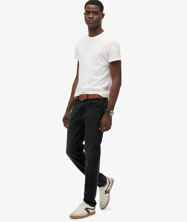 Vintage Slim Straight-Jeans i Organic Cotton Vintage Slim Straight-Jeans i Organic Cotton