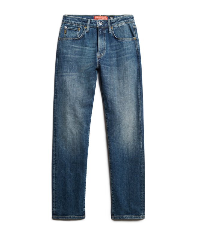 Vintage Slim Straight-Jeans i Organic Cotton Vintage Slim Straight-Jeans i Organic Cotton