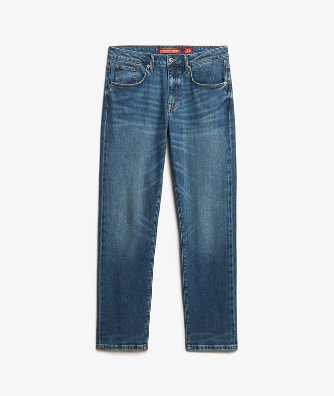 Vintage Slim Straight-Jeans i Organic Cotton Vintage Slim Straight-Jeans i Organic Cotton