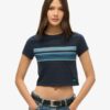 Vintage Stripe Crop T-shirt Vintage Stripe Crop T-shirt