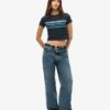 Vintage Stripe Crop T-shirt Vintage Stripe Crop T-shirt