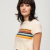 Vintage Stripe Crop T-shirt Vintage Stripe Crop T-shirt