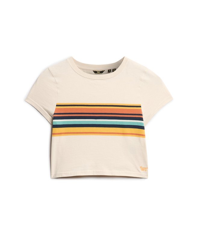 Vintage Stripe Crop T-shirt Vintage Stripe Crop T-shirt