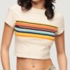 Vintage Stripe Crop T-shirt Vintage Stripe Crop T-shirt