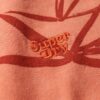 Vintage-T-shirt med överfärgat tryck