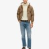 Vintage Workwear Hooded Bomberjacka