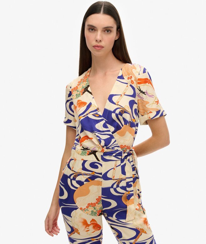 Vintagevävd jumpsuit Vintagevävd jumpsuit
