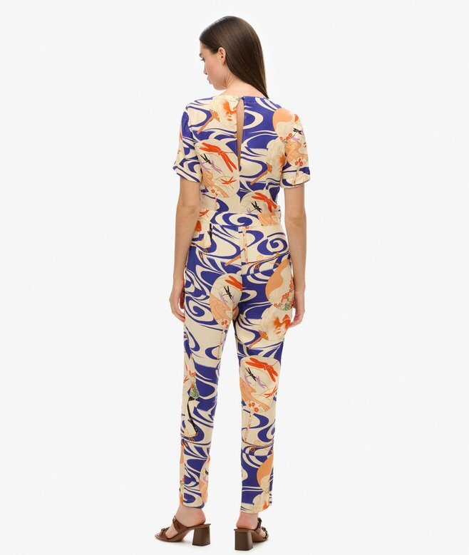 Vintagevävd jumpsuit Vintagevävd jumpsuit