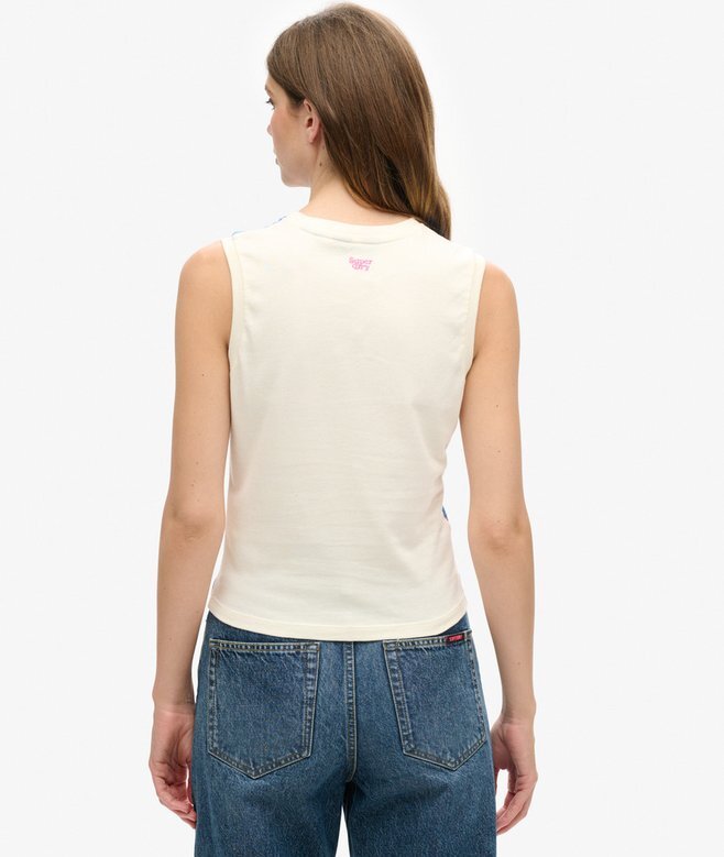 Väst med tryck Väst med tryck